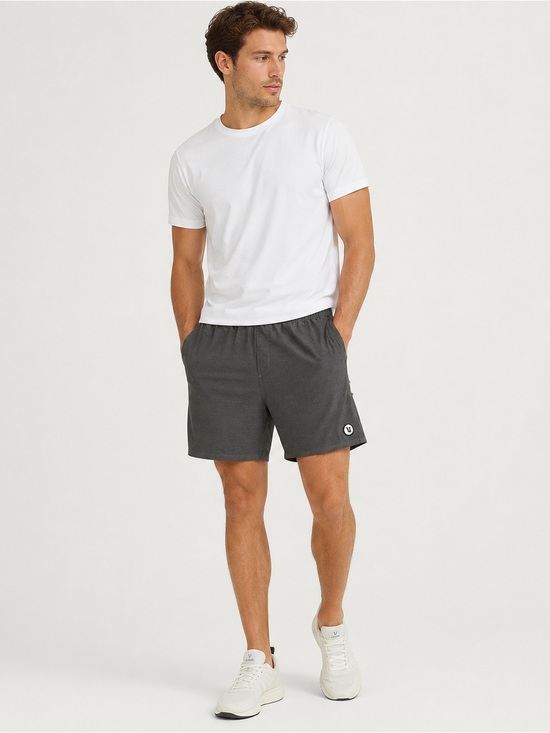 Vuori Other - Vuori Men’s XL Charcoal Gray Performance Athletic Shorts Zip Pocket Stretch